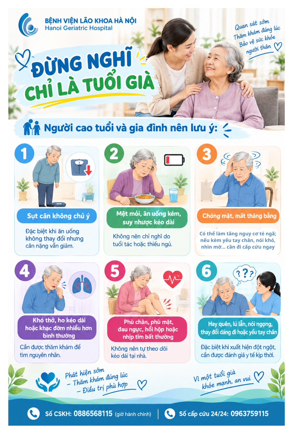 ĐỪNG NGHĨ CHỈ LÀ TUỔI GIÀ